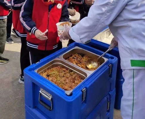 30L 격리된 푸드 박스 GN 푸드 좌우 이동 이송 용기