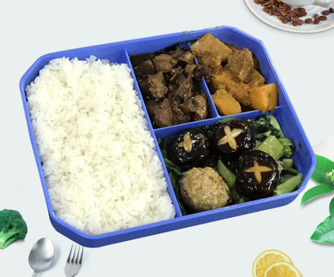 제공하는 사회 집단을 위한 어린이들 재사용할 수 있는 플라스틱 점심 쟁반