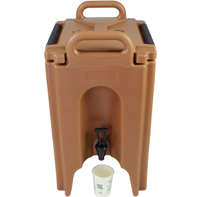 20L 능력과 브라운 선상저밀도폴리에틸렌 PU 격리된 액체 디스펜서 10 킬로그램