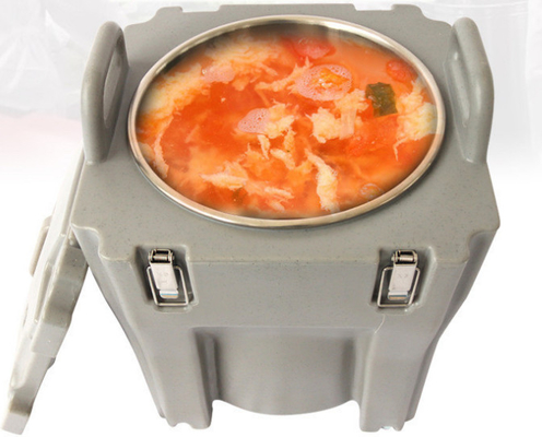 스테인레스 강 선상저밀도폴리에틸렌 50L 격리된 국통