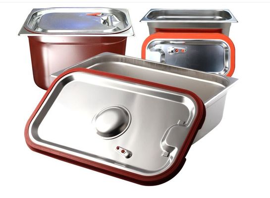 Lid, 스테인레스 강 뷔페 팬과 주방 스테인레스 강 푸드 좌우 이동